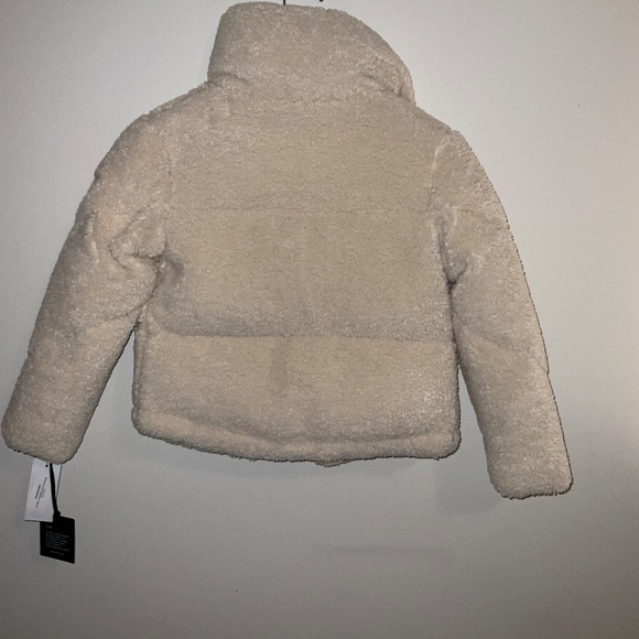 SAM. NYC Girls Sherpa Mid Coat – Size 8 (Almond) – NWT - Picture 14 of 14